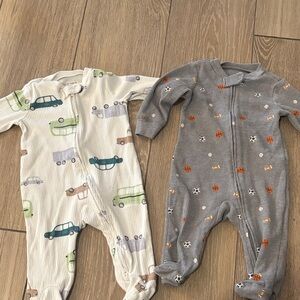2 Boys Textured Footies